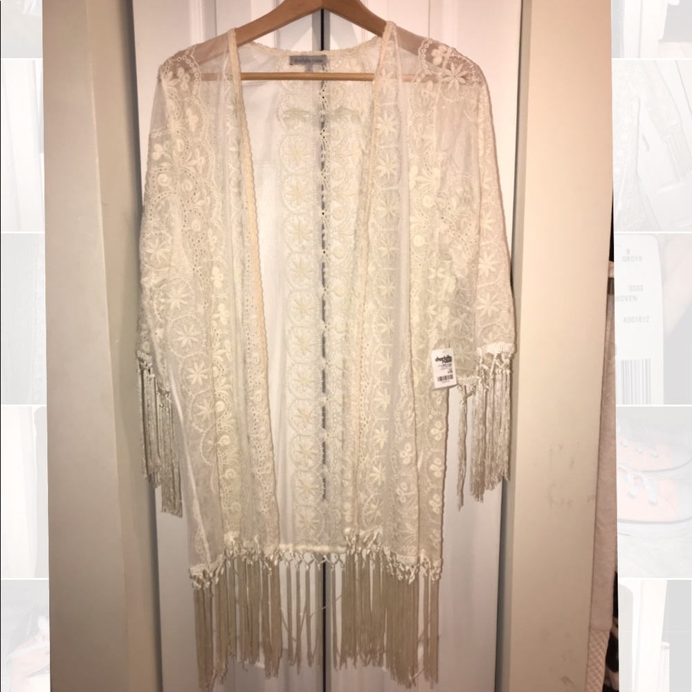 Charlotte Russe kimono/beach throw on.